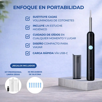 CalmEar™ - Limpieza Profesional de Oídos